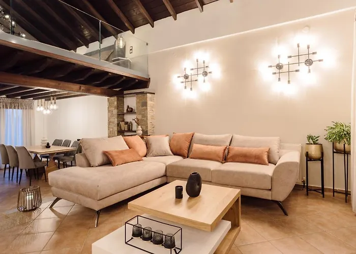 Luxury Maisonette-pelion View Villa Vólosz